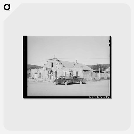 アートポストカード-Main Street, Reserve, New Mexico
 - ラッセル リー Postcard.