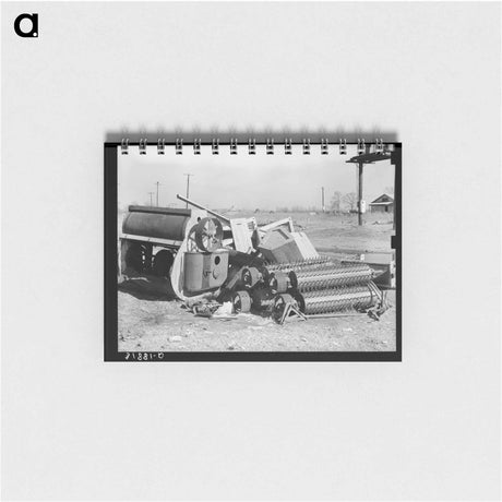 アートメモ帳-Ginning Machinery
 - ラッセル リー Memo.