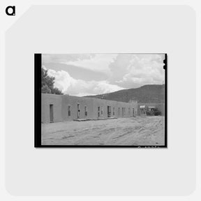 アートポストカード-Adobe Dwellings, Costilla
 - ラッセル リー Postcard.