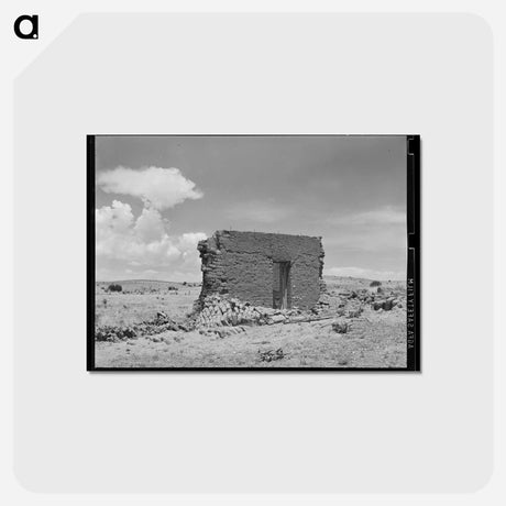 アートポストカード-Walking X Ranch Bunkhouse
 - ラッセル リー Postcard.