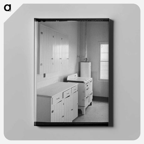 アートパネル-Kitchen, Migratory Labor Camp
 - ラッセル リー Canvas.