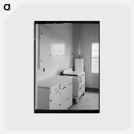 アートポストカード-Kitchen, Migratory Labor Camp
 - ラッセル リー Postcard.