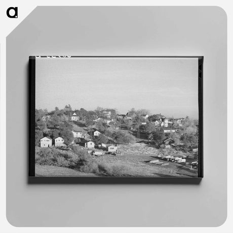 アートパネル-Auburn Residential District
 - ラッセル リー Canvas.