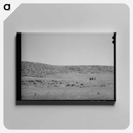 アートパネル-Harrowing the Field
 - ラッセル リー Canvas.
