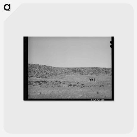 アートポストカード-Harrowing the Field
 - ラッセル リー Postcard.