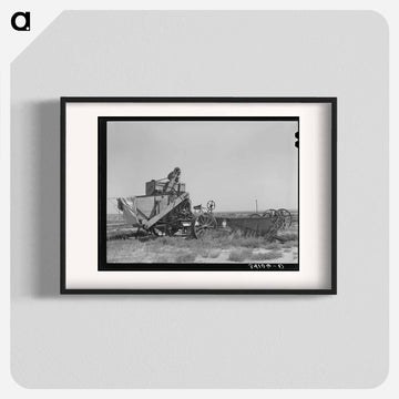 Old Combine, Gray County
 - ラッセル リー Poster.