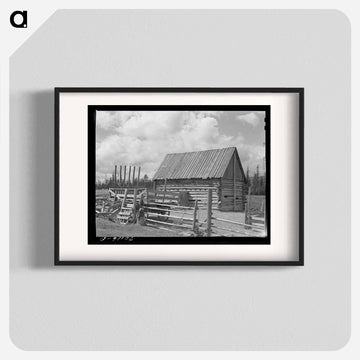 Barn and Hay Wagon
 - ラッセル リー Poster.