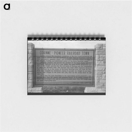 アートメモ帳-Roadside Sign, Corinne, Utah
 - ラッセル リー Memo.