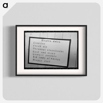 Sign in Schoolroom
 - ラッセル リー Poster.