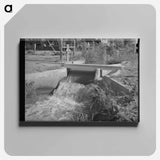アートパネル-Arizona Irrigation
 - ラッセル リー Canvas.
