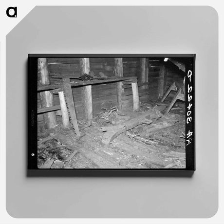 アートパネル-Craigville Interior
 - ラッセル リー Canvas.