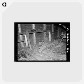 アートポストカード-Craigville Interior
 - ラッセル リー Postcard.