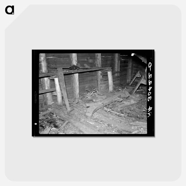 アートポストカード-Craigville Interior
 - ラッセル リー Postcard.