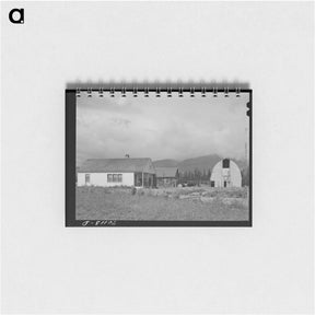アートメモ帳-Farmsteads on Boundary Farms
 - ラッセル リー Memo.