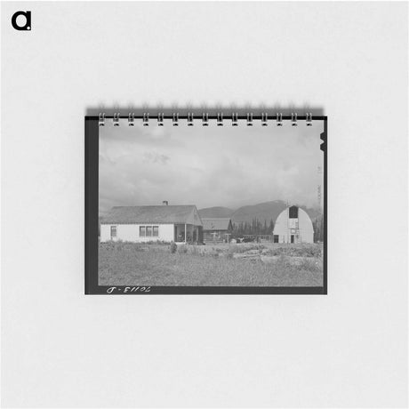 アートメモ帳-Farmsteads on Boundary Farms
 - ラッセル リー Memo.