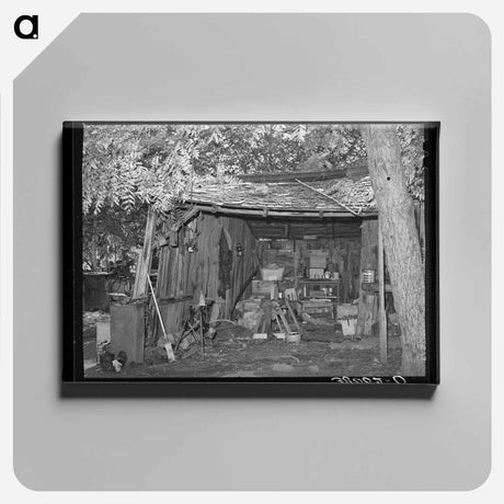 アートパネル-Interior of Shed
 - ラッセル リー Canvas.