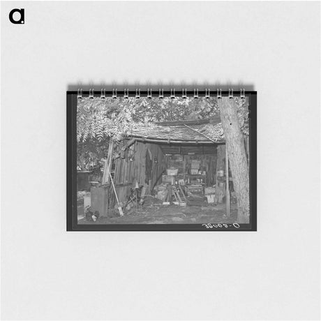 アートメモ帳-Interior of Shed
 - ラッセル リー Memo.
