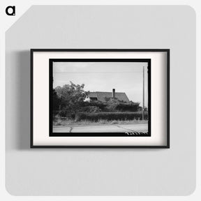 アートポスター-Tehama County Farm Home
 - ラッセル リー Poster.