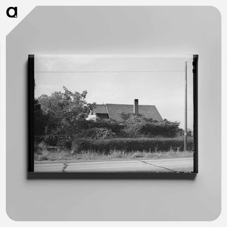 アートパネル-Tehama County Farm Home
 - ラッセル リー Canvas.