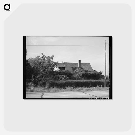 アートポストカード-Tehama County Farm Home
 - ラッセル リー Postcard.