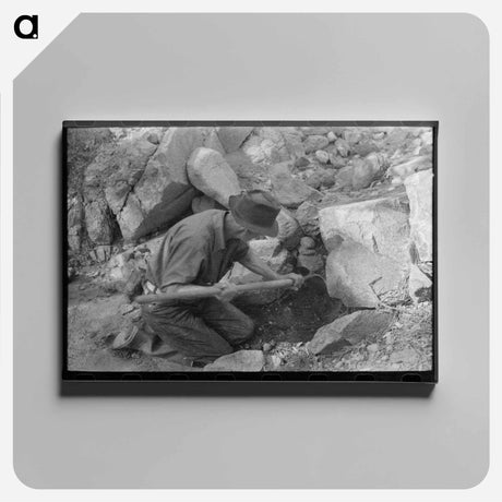 アートパネル-The Lost Adams Diggings
 - ラッセル リー Canvas.