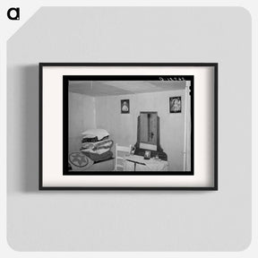 アートポスター-Guest Room, Pie Town
 - ラッセル リー Poster.