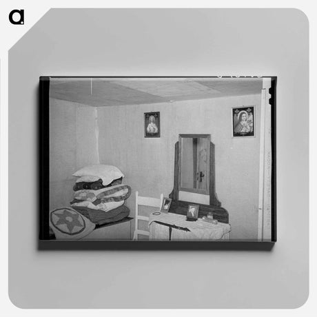 アートパネル-Guest Room, Pie Town
 - ラッセル リー Canvas.