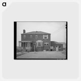 アートポストカード-Southside Home
 - ラッセル リー Postcard.