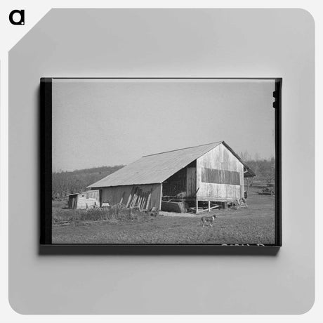 アートパネル-Placer County Packing Shed
 - ラッセル リー Canvas.