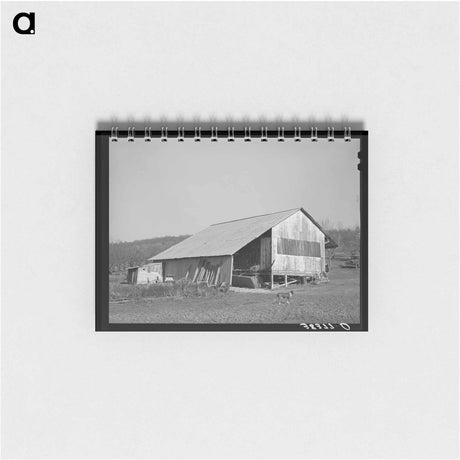 アートメモ帳-Placer County Packing Shed
 - ラッセル リー Memo.