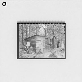 アートメモ帳-Shack of Old Gold Prospector
 - ラッセル リー Memo.