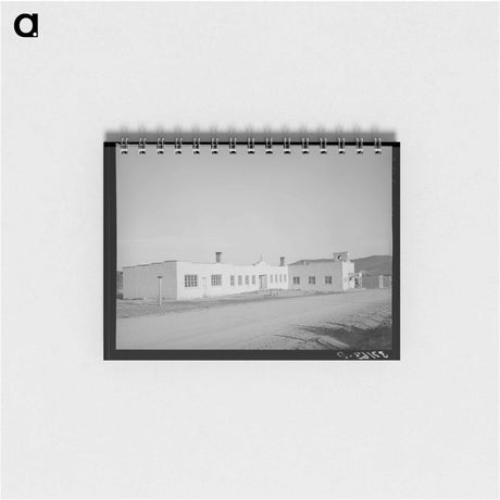アートメモ帳-Penasco Grade School
 - ラッセル リー Memo.