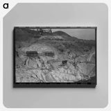 アートパネル-Shasta Dam Under Construction
 - ラッセル リー Canvas.
