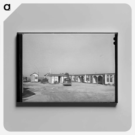 アートパネル-Corpus Christi Tourist Court
 - ラッセル リー Canvas.