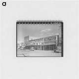 アートメモ帳-Main Street, West, Texas
 - ラッセル リー Memo.