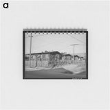 アートメモ帳-Alley Housing in Mexican Section
 - ラッセル リー Memo.