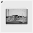 アートポストカード-Alley Housing in Mexican Section
 - ラッセル リー Postcard.