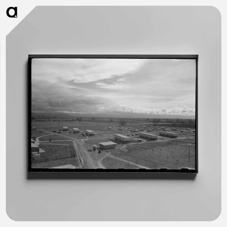 アートパネル-Woodville FSA Housing
 - ラッセル リー Canvas.