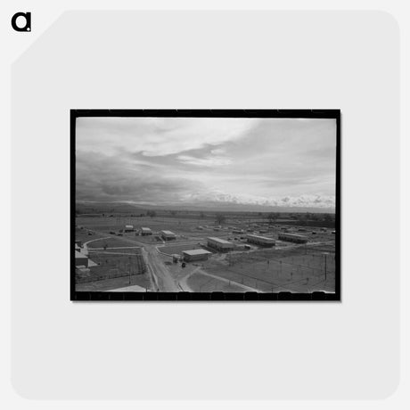 アートポストカード-Woodville FSA Housing
 - ラッセル リー Postcard.