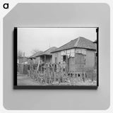 アートパネル-Mexican Houses, San Antonio
 - ラッセル リー Canvas.