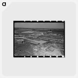 アートポストカード-Farm Workers' Homes
 - ラッセル リー Postcard.
