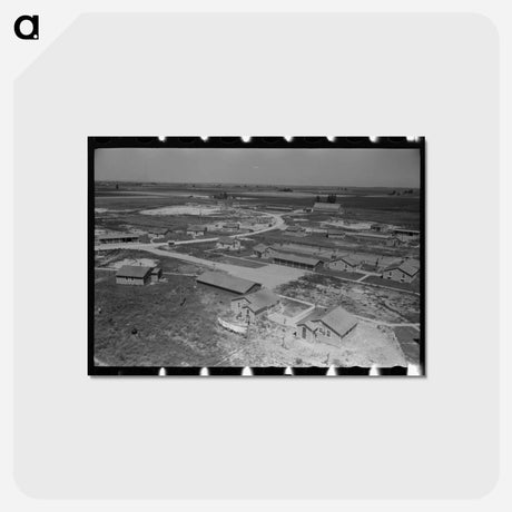 アートポストカード-Farm Workers' Homes
 - ラッセル リー Postcard.