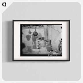 アートポスター-Tent Home Stove
 - ラッセル リー Poster.