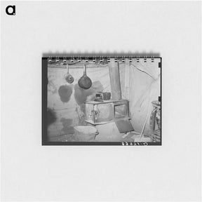 アートメモ帳-Tent Home Stove
 - ラッセル リー Memo.