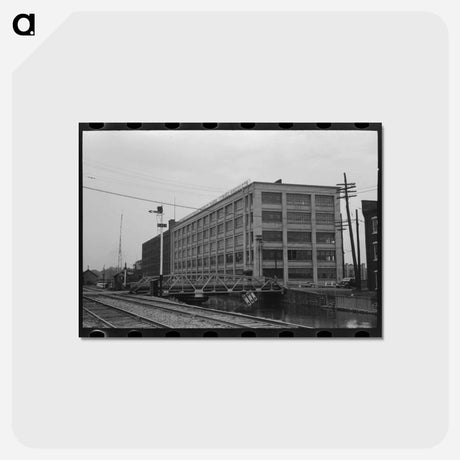 アートポストカード-Textile Mills, Windsor Locks
 - ラッセル リー Postcard.