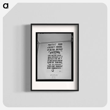 Restaurant Sign, Mogollon
 - ラッセル リー Poster.