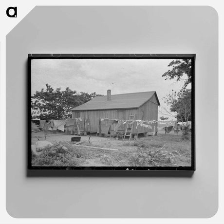 アートパネル-Old Cabin, Southeast Missouri
 - ラッセル リー Canvas.