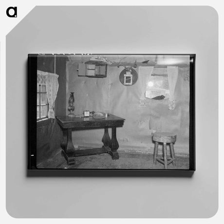 アートパネル-Sherman Ritchie's Living Room
 - ラッセル リー Canvas.