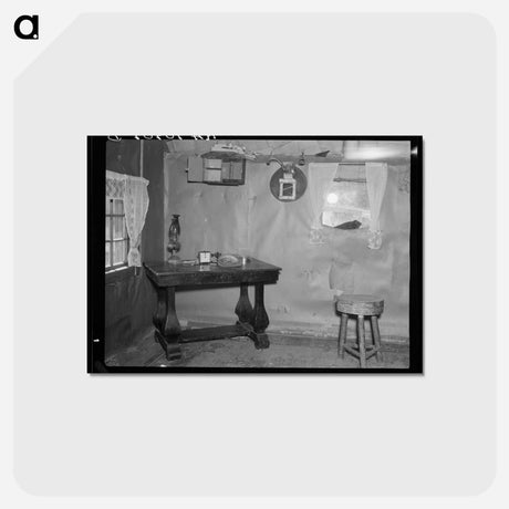 アートポストカード-Sherman Ritchie's Living Room
 - ラッセル リー Postcard.