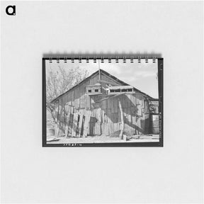 アートメモ帳-Barn and Pigeon Cote
 - ラッセル リー Memo.